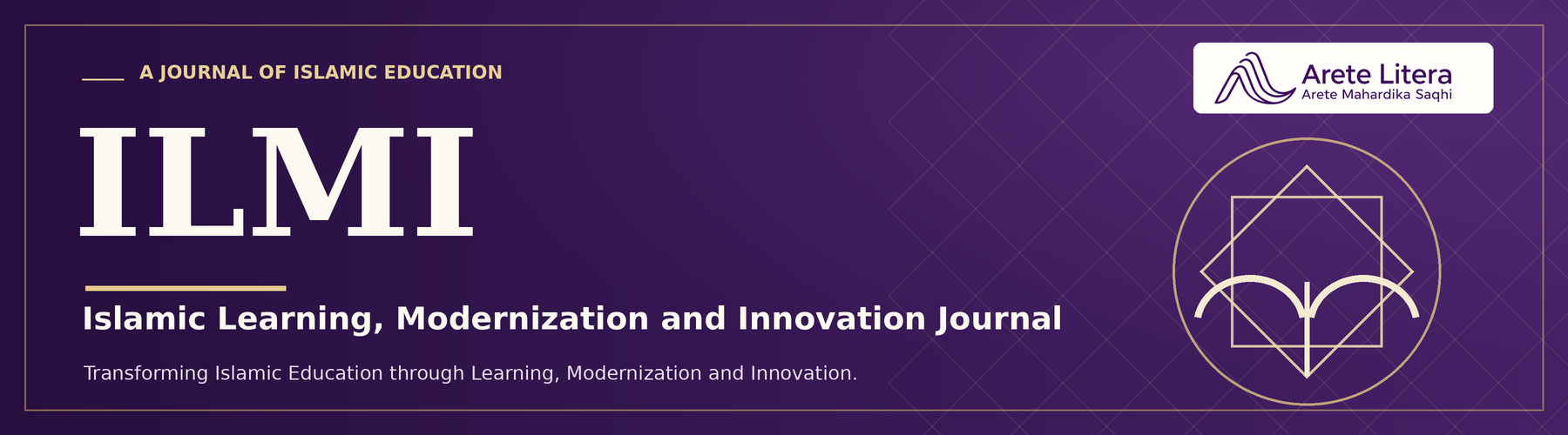 ILMI journal header with title, tagline, and Arete Litera logo